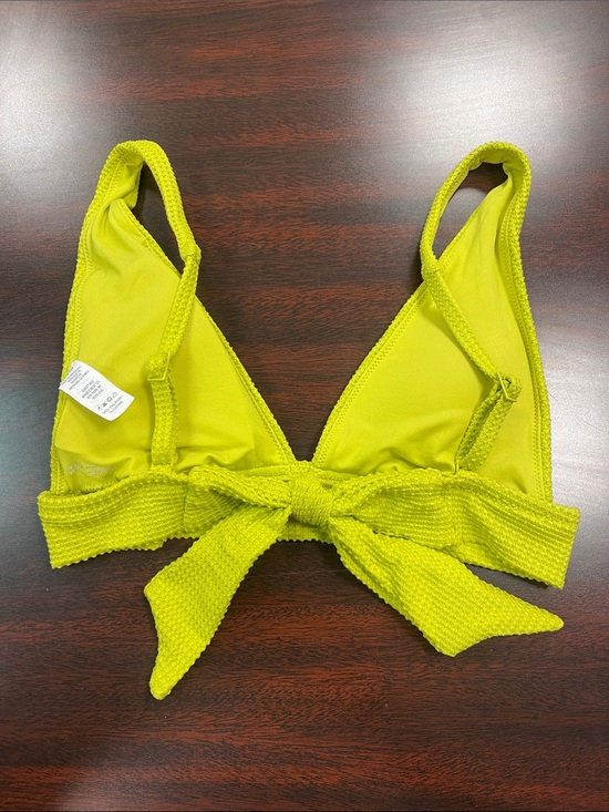 aerie Other - aerie XS Textured Triangle Bikini Top